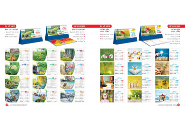 LỊCH ĐỂ BÀN 24x18